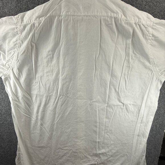 Gitman Bros 18.5 37 Pinpoint USA Cotton Oxford TTX Point White Shirt American - Picture 16 of 16